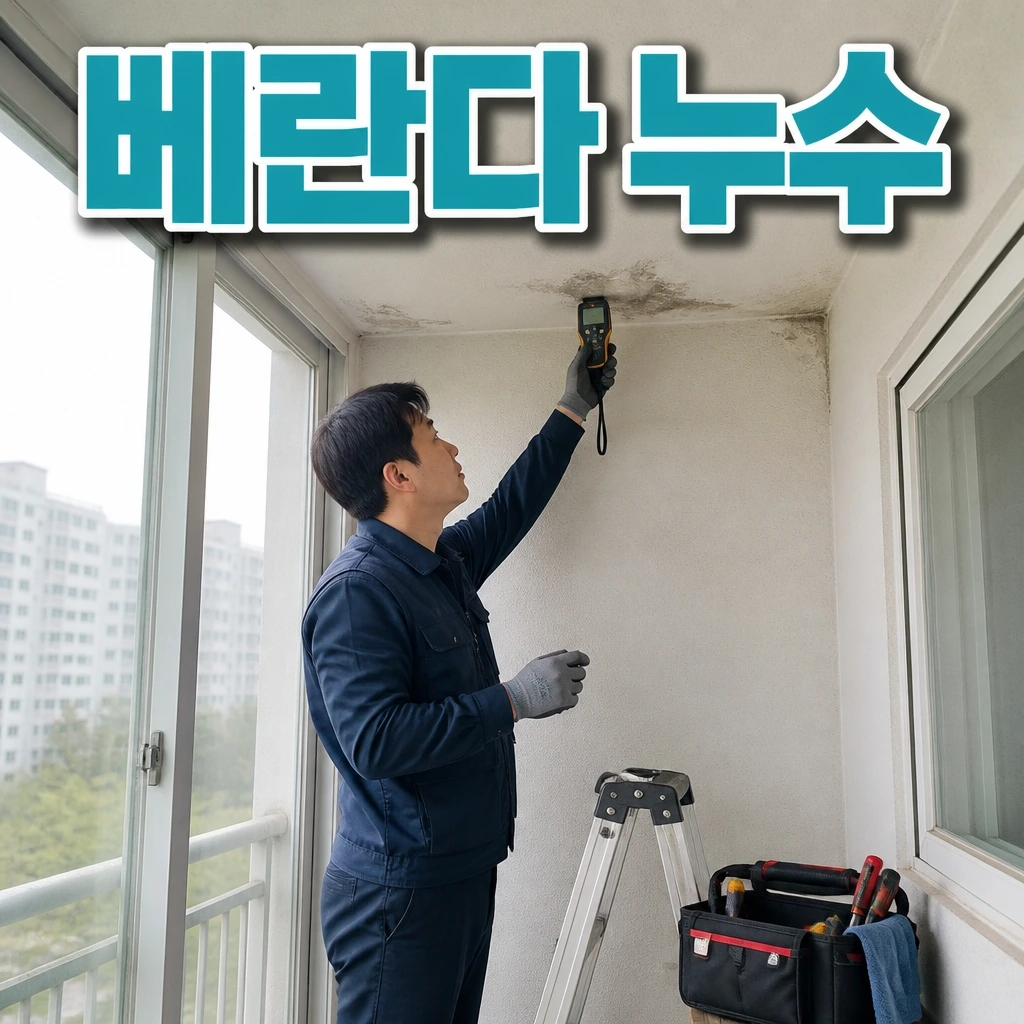 베란다누수