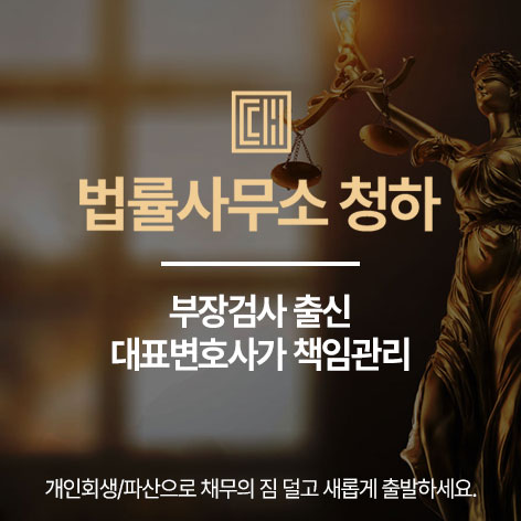 개인회생 법률사무소 청하 상담처 이미지